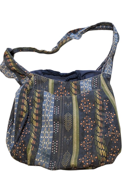 Mossimo Supply Co. Handbags - Mossimo Boho Print Tassled Roomy Crossbody Bag With Exterior Pocket